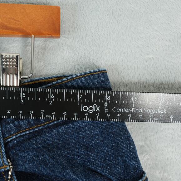 Zana Di Jeans Womens 18 Bootcut High Rise Dark Wash Stretch Glitter Sparkle Y2K - Picture 10 of 13